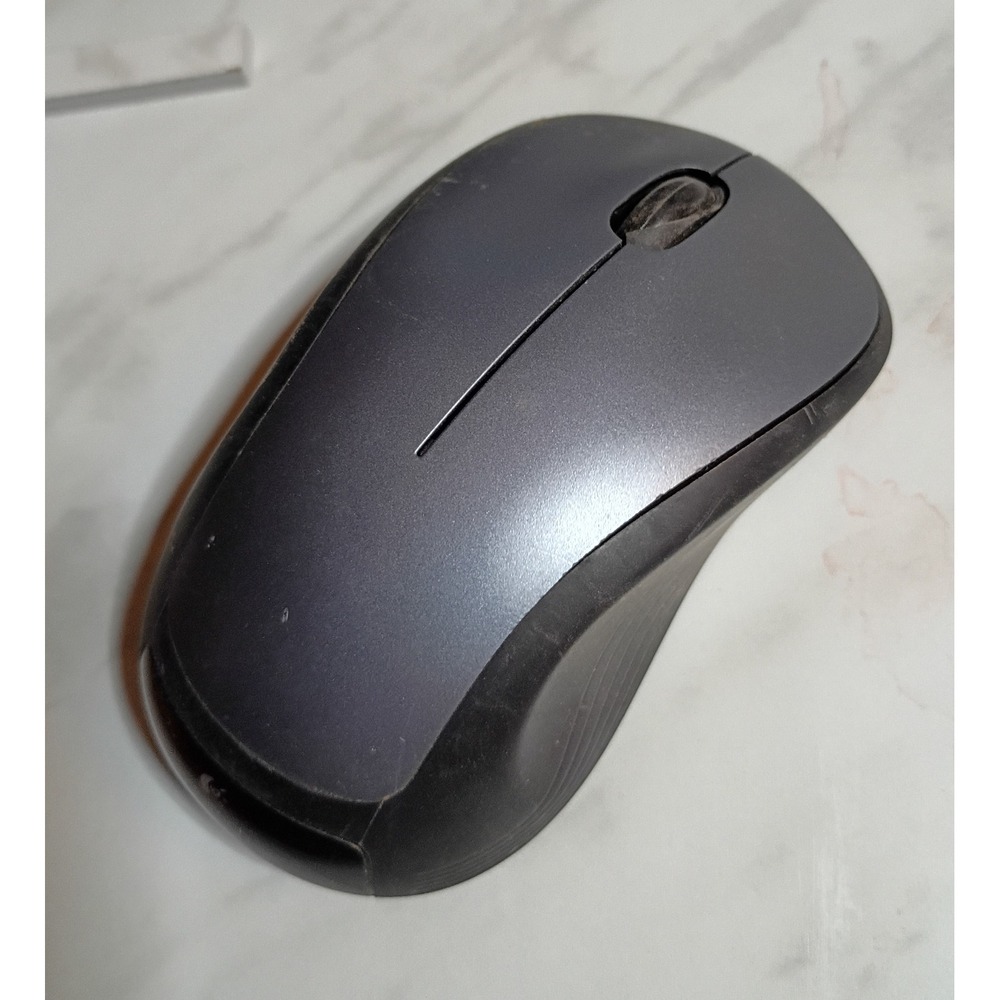 Logitech M310 Wireless Optical Mouse Gray Black 810-004004 with Nano Receiver